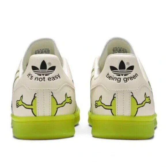 NWT Adidas Originals Stan Smith X Monsters Inc Mike Wazowski Shoes FZ2706 Sz 9 - Picture 4 of 5